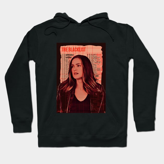 The Blacklist Fan art Poster Hoodie by IamValkyrie